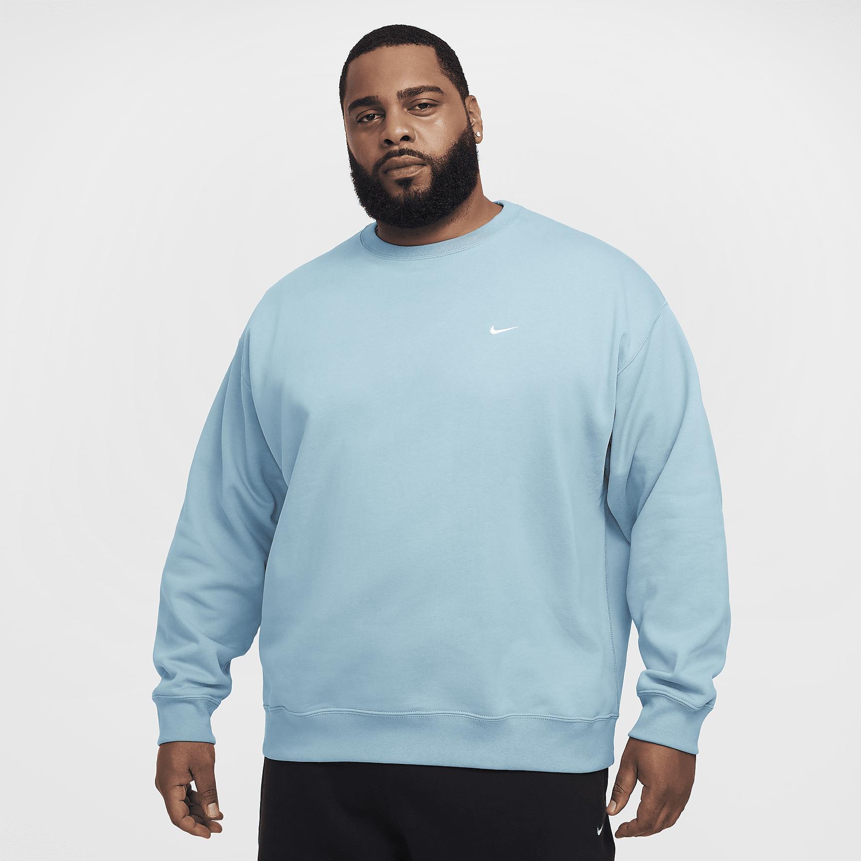 Nike Solo Swoosh Men's Fleece Crew Product Image