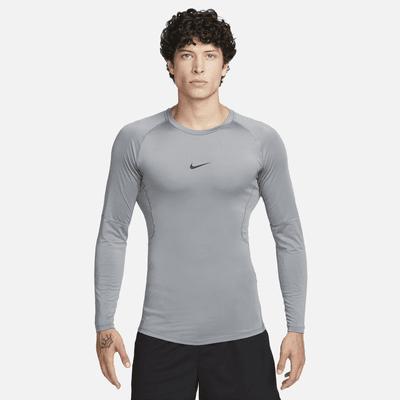 Mens Nike Pro Dri-FIT Tight Long-Sleeve Fitness Top | FB7919-084 Product Image