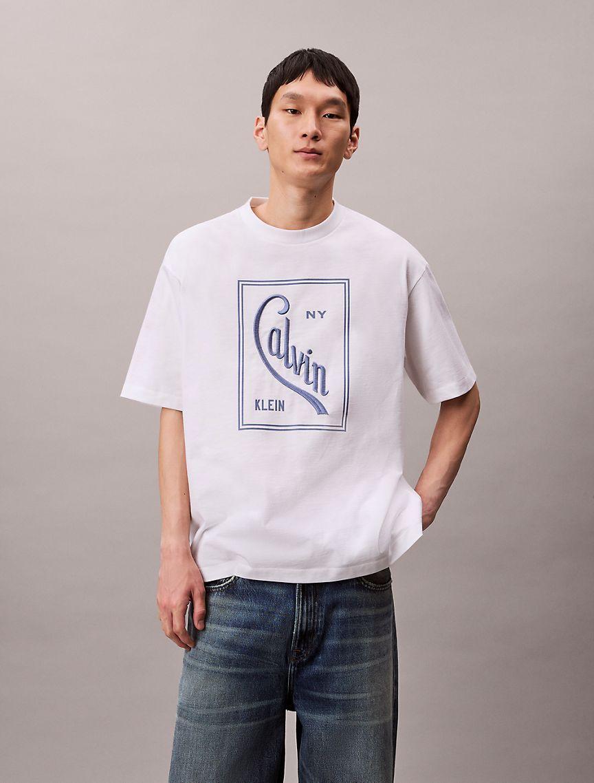Script Logo Graphic Relaxed T-Shirt  Product Image