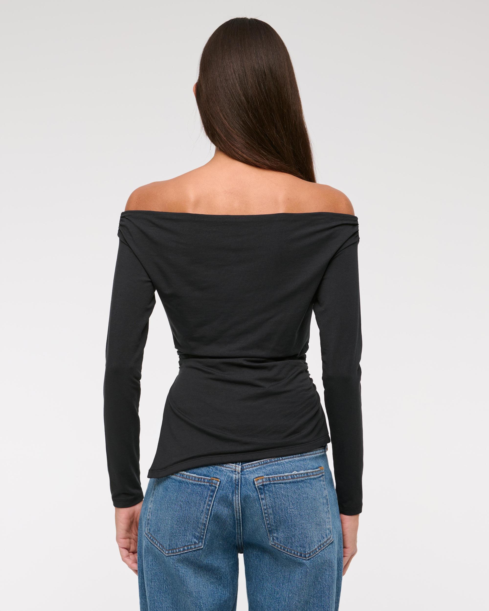 Off-The-Shoulder Draped Top Product Image