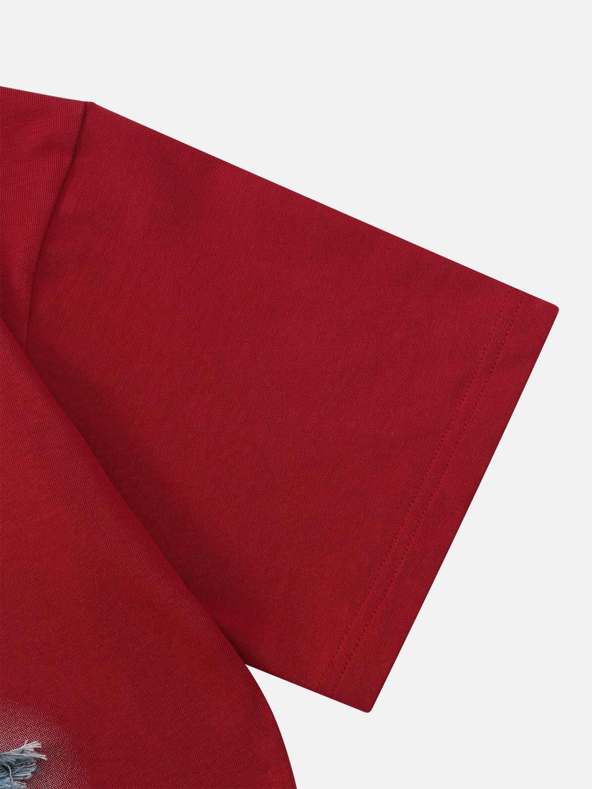 Aelfric Eden Denim Star Applique Tee Product Image