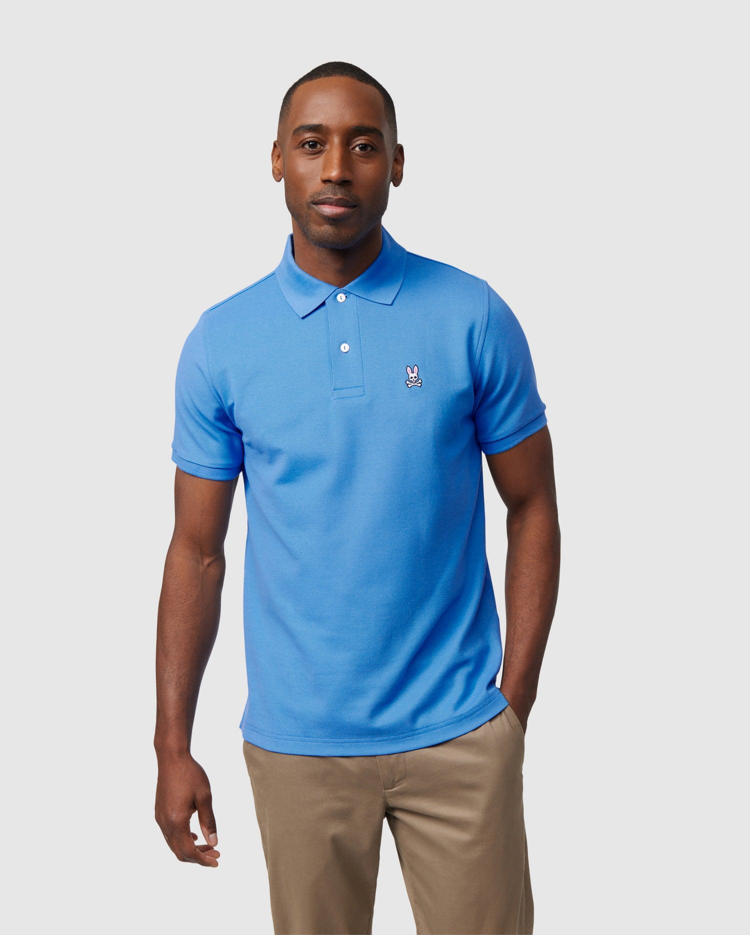 MENS CLASSIC PIQUE POLO SHIRT - B6K001B200 Product Image