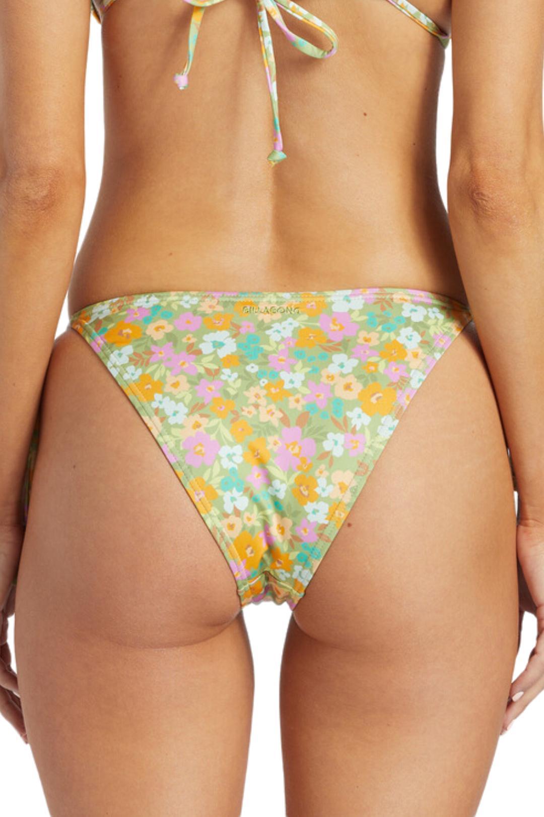 On The Bright Side Tie Hike Bikini Bottom Product Image