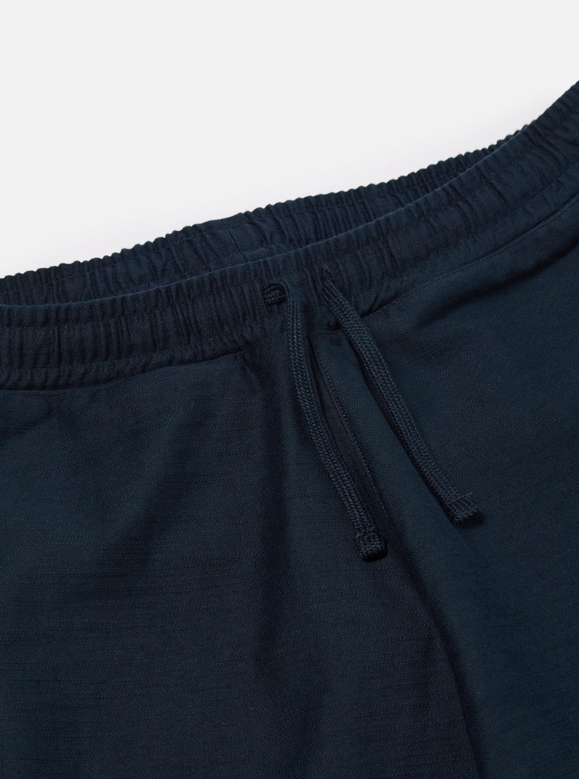 Universal Works Braga Pant in Navy Slub Sateen Product Image