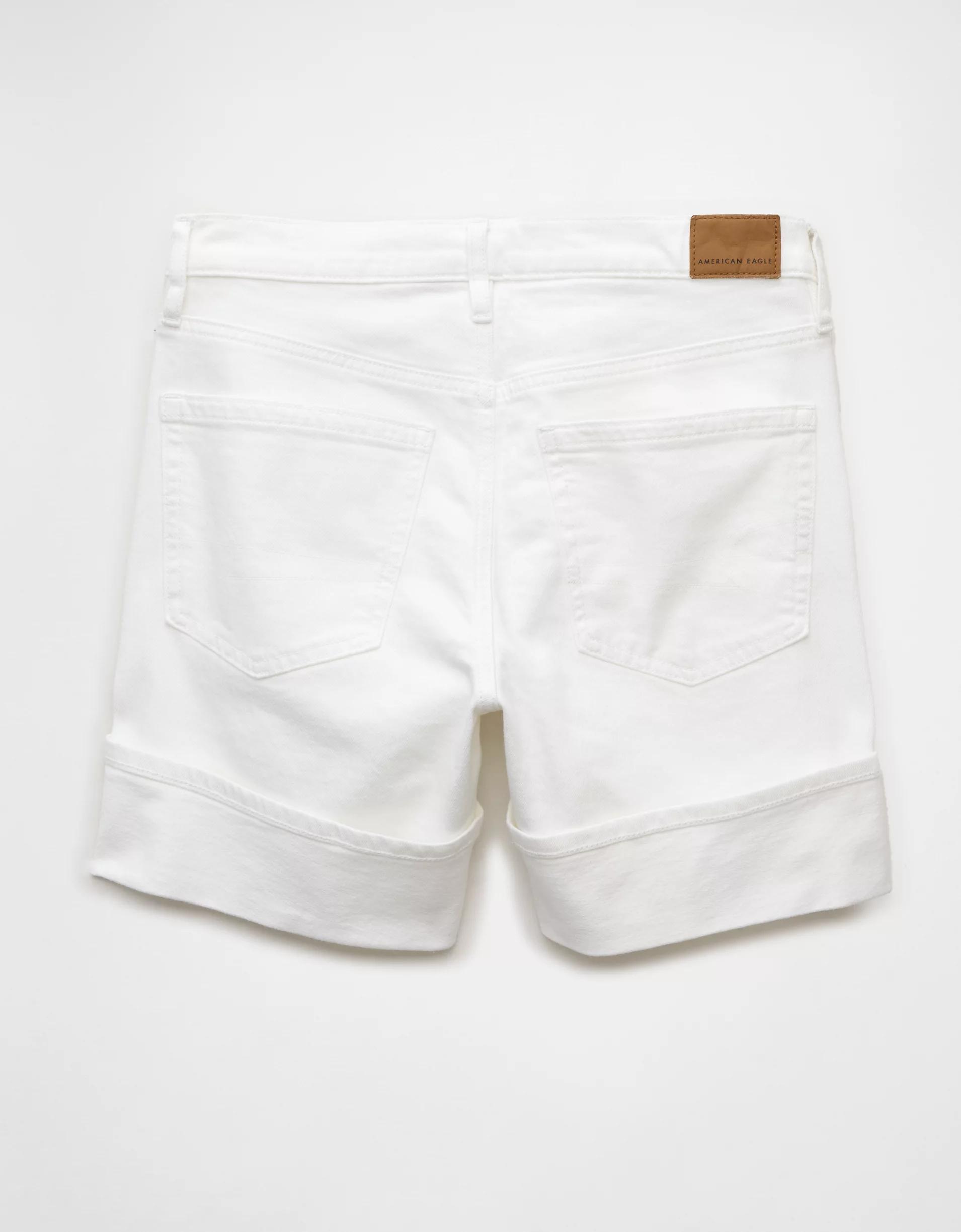 AE 6" Strigid Super High-Waisted Relaxed Denim Short Product Image