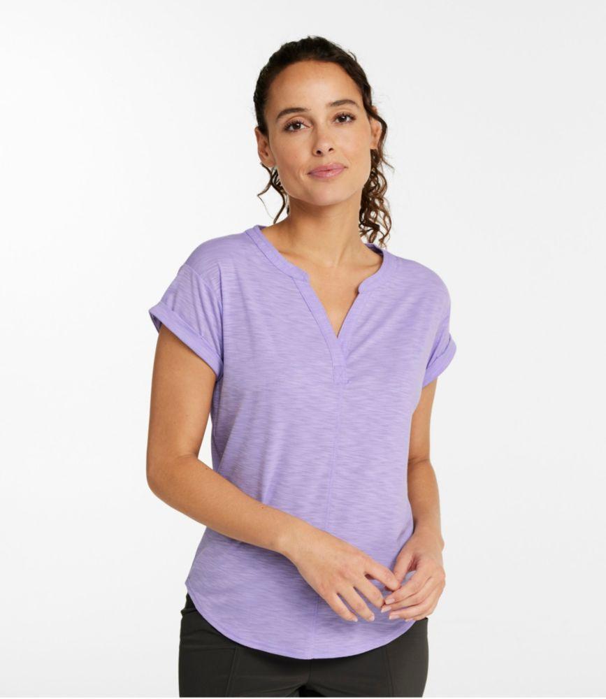 
                            Women's Streamside Tee, Short-Sleeve Splitneck
                         Product Image