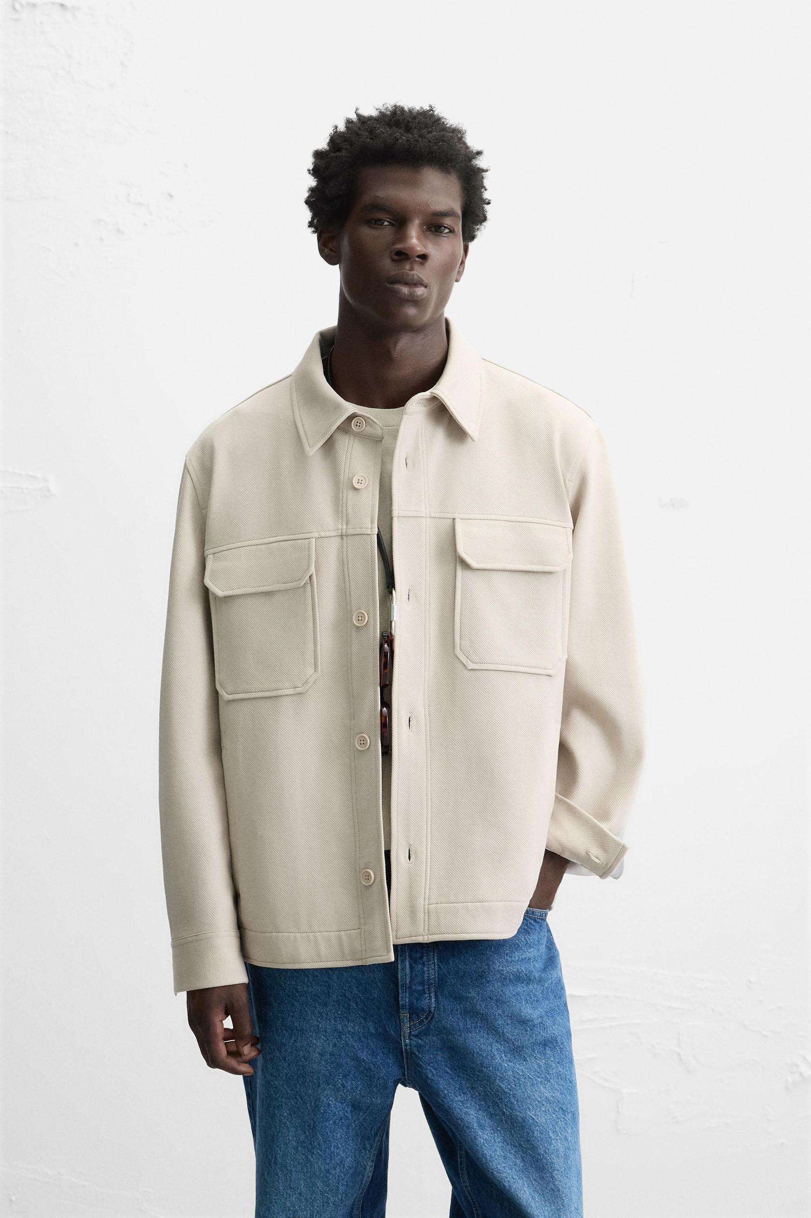 COMFORT TEXTURED OVERSHIRT Product Image