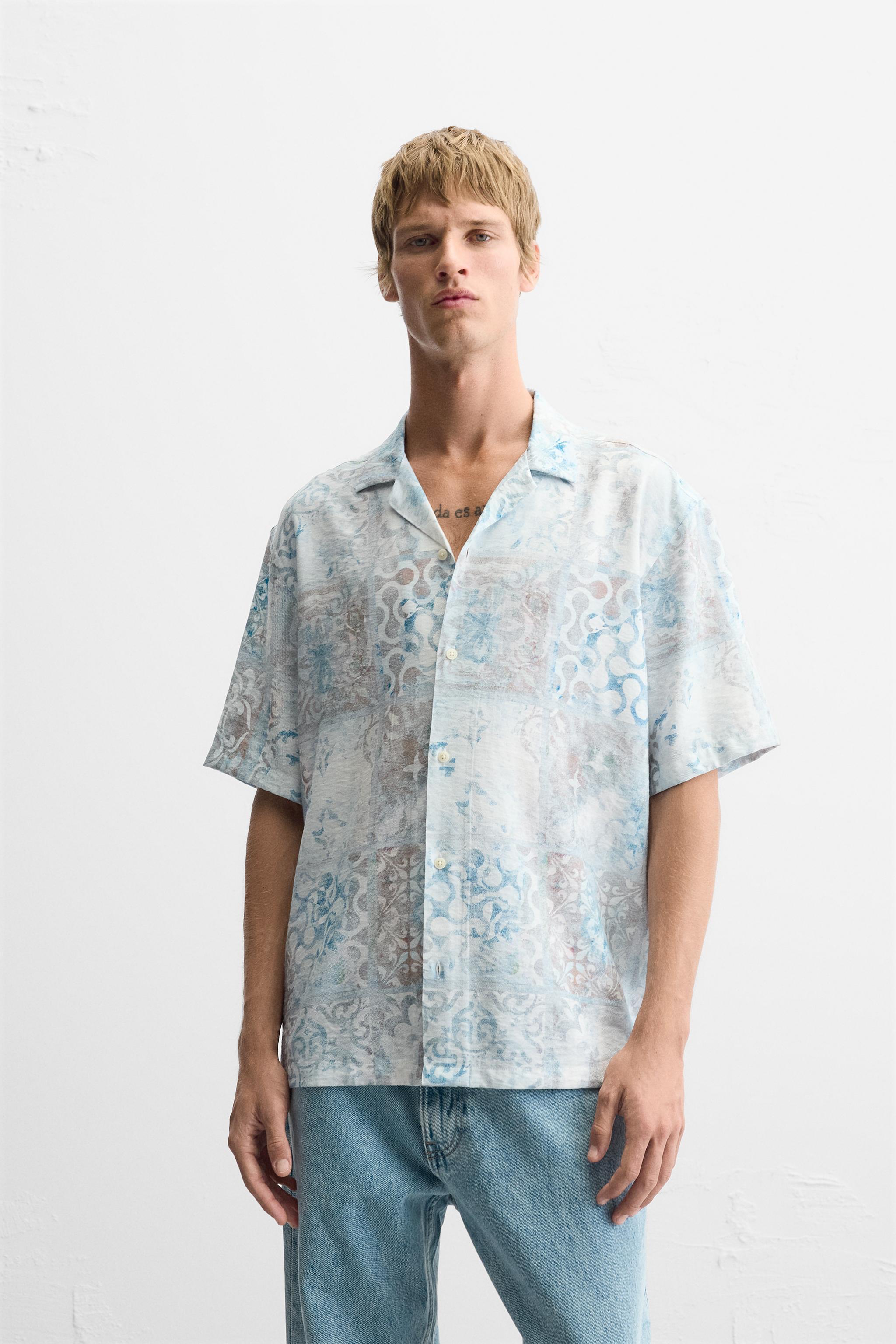 MOSAIC PRINT SHIRT Product Image