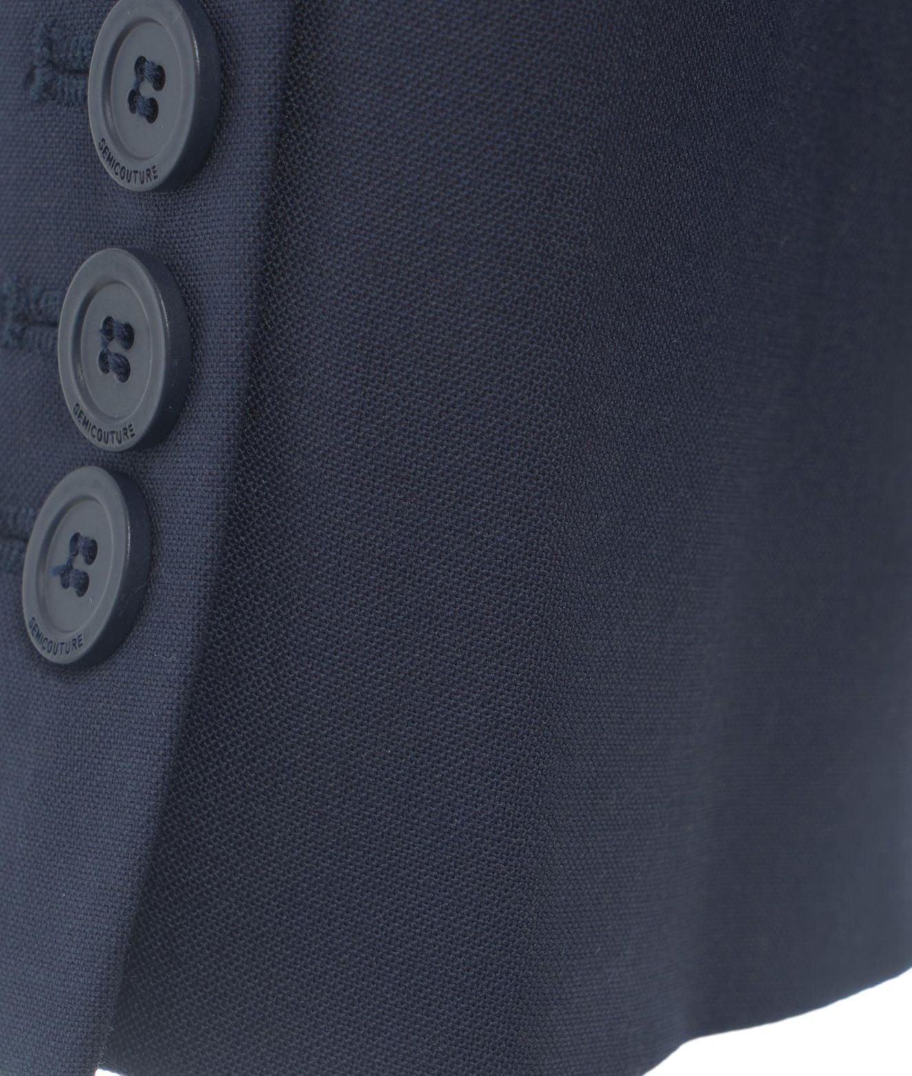 Single-breasted blazer in virgin wool blend Product Image