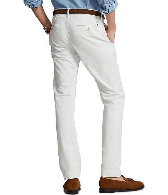 Polo Ralph Lauren Straight Fit Flat Front Stretch Twill Chino Pants Product Image