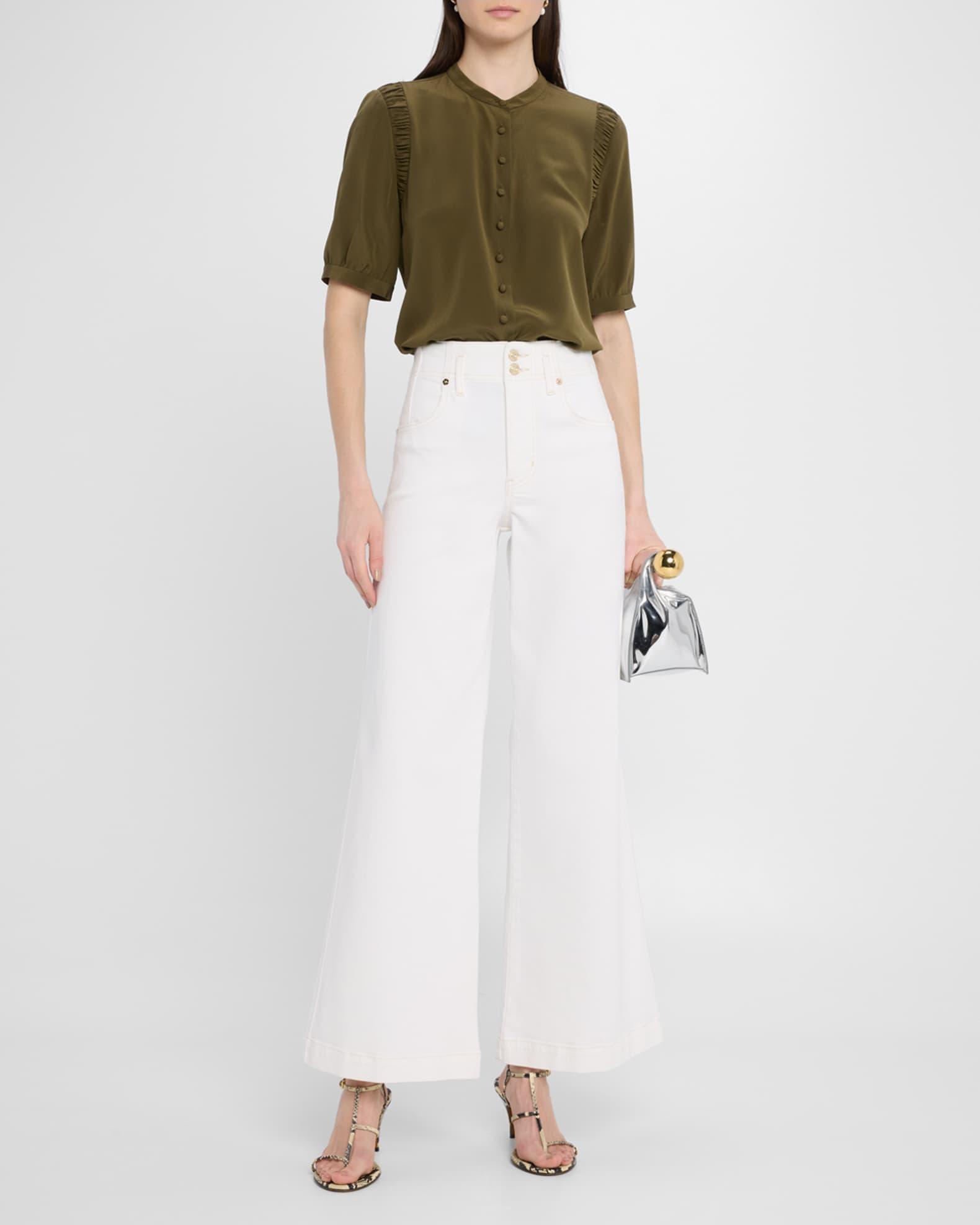 The Seamed Wide Trouser Jeans Product Image