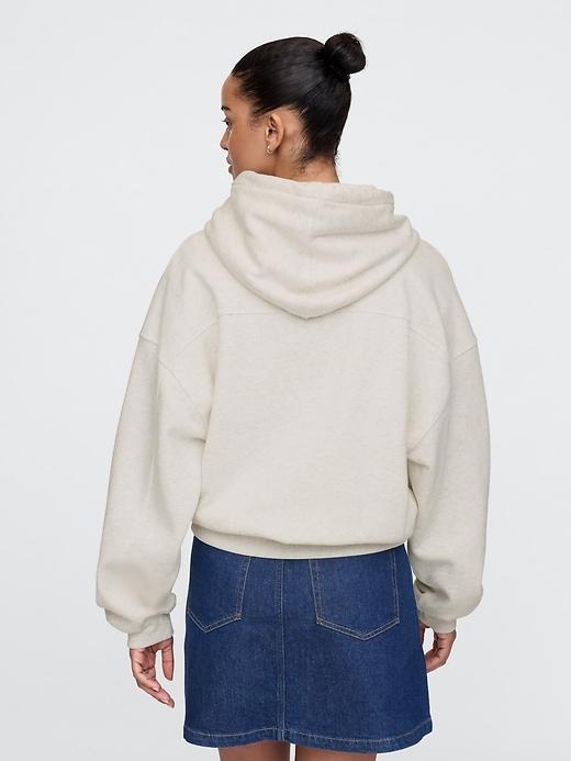 VintageSoft Cropped Hoodie Product Image