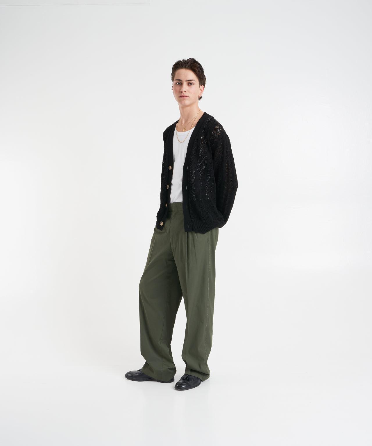 Pleated wide leg pants Product Image
