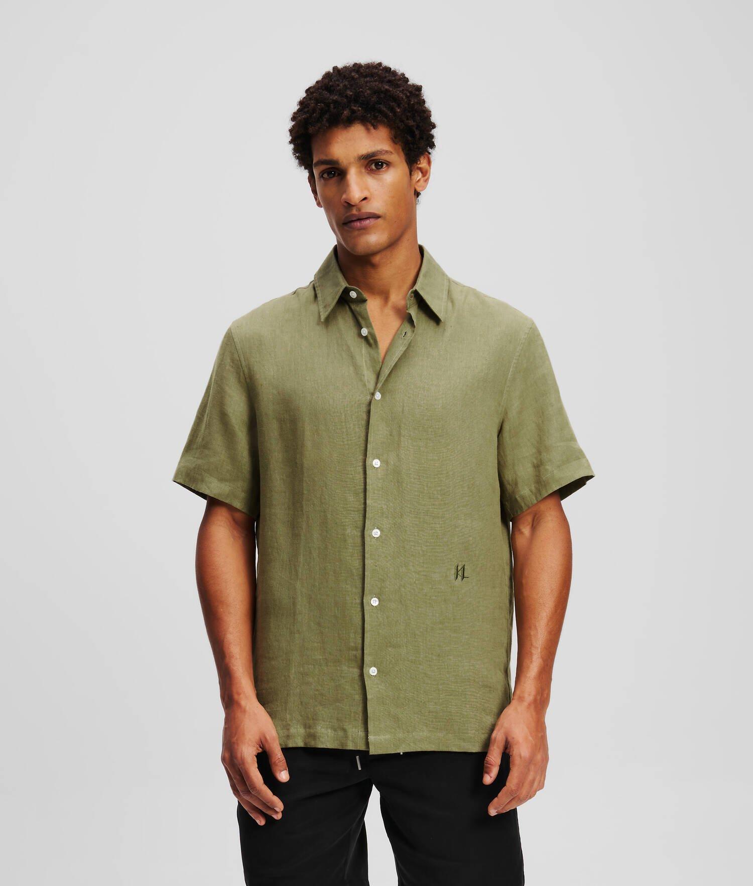 KL MONOGRAM SHORT-SLEEVED SHIRT Product Image