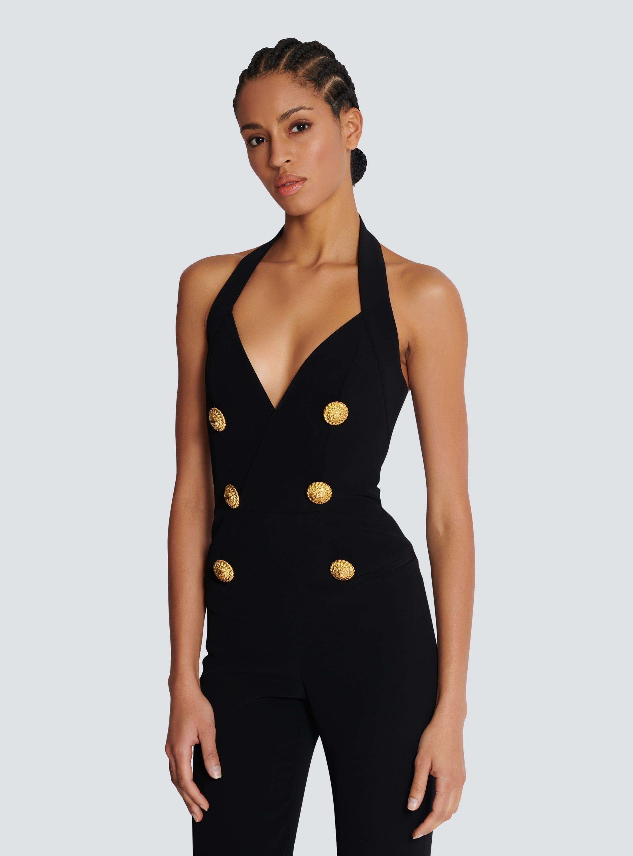 Crepe tailored jumpsuit Product Image