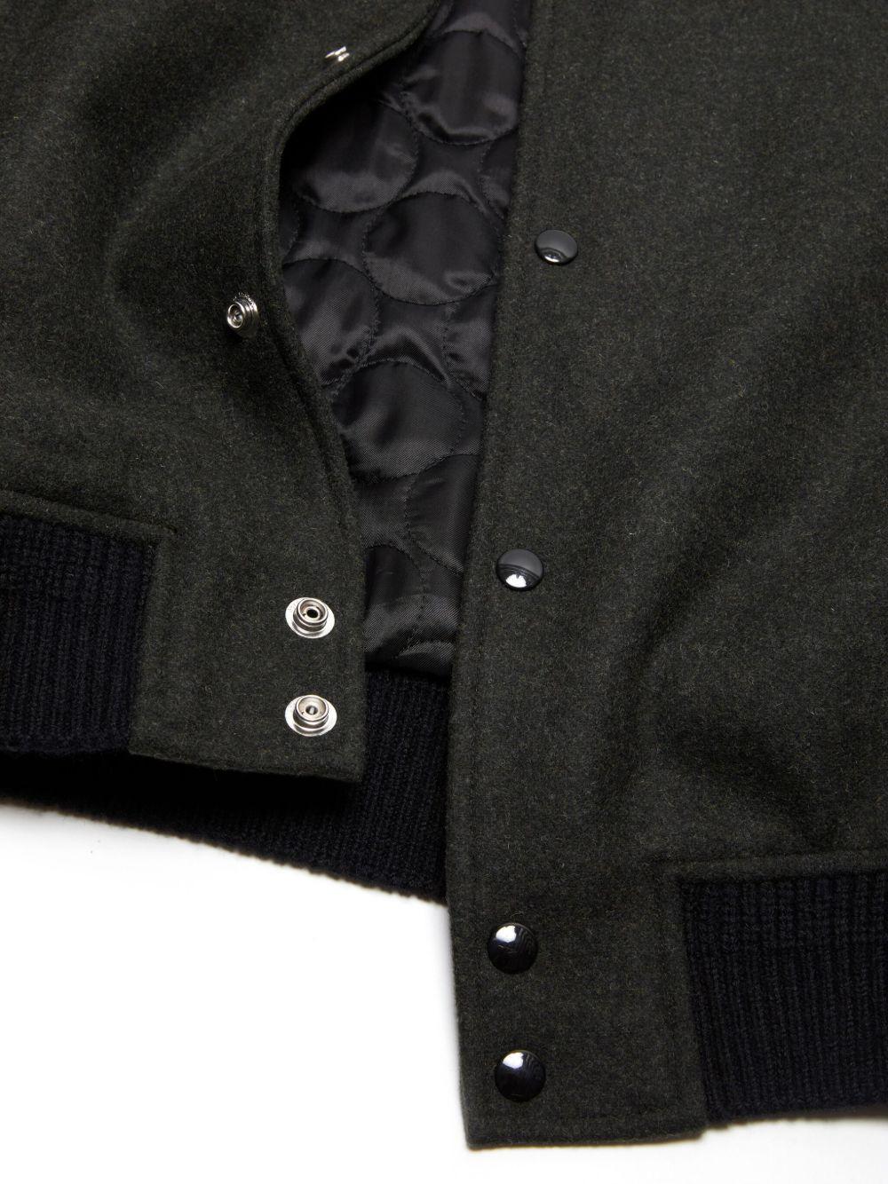 wool-blend bomber jacket Product Image