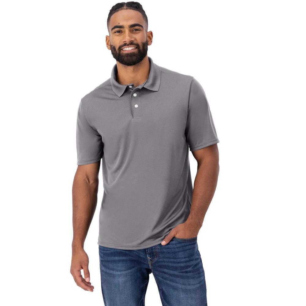 Hanes Sport Cool DRI Mens Performance Polo Navy 3XL Product Image