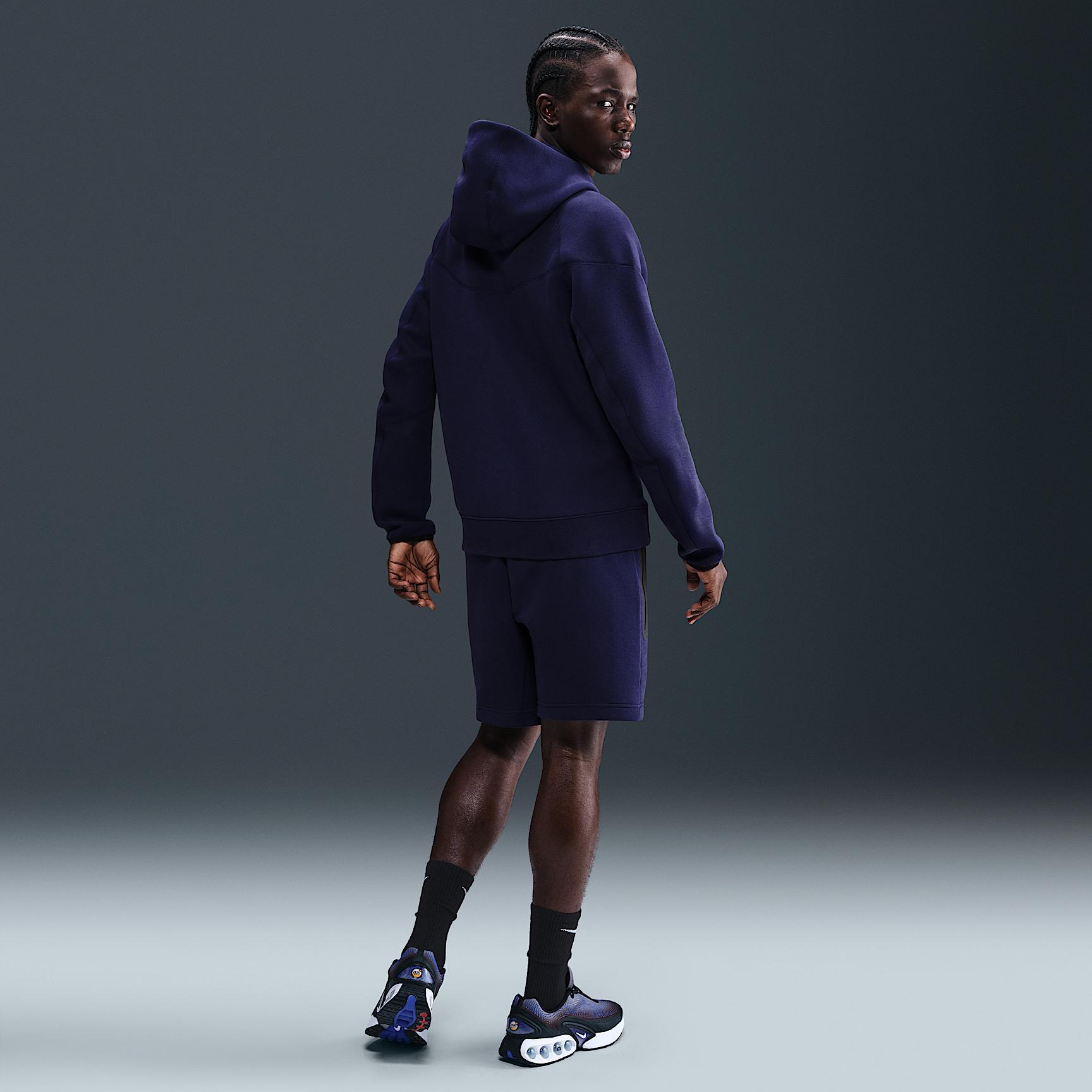 FC Barcelona Tech Nike Mens Soccer Fleece Shorts | HJ6465-594 Product Image