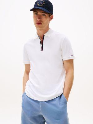 Regular Fit Interlock Zip Polo Product Image
