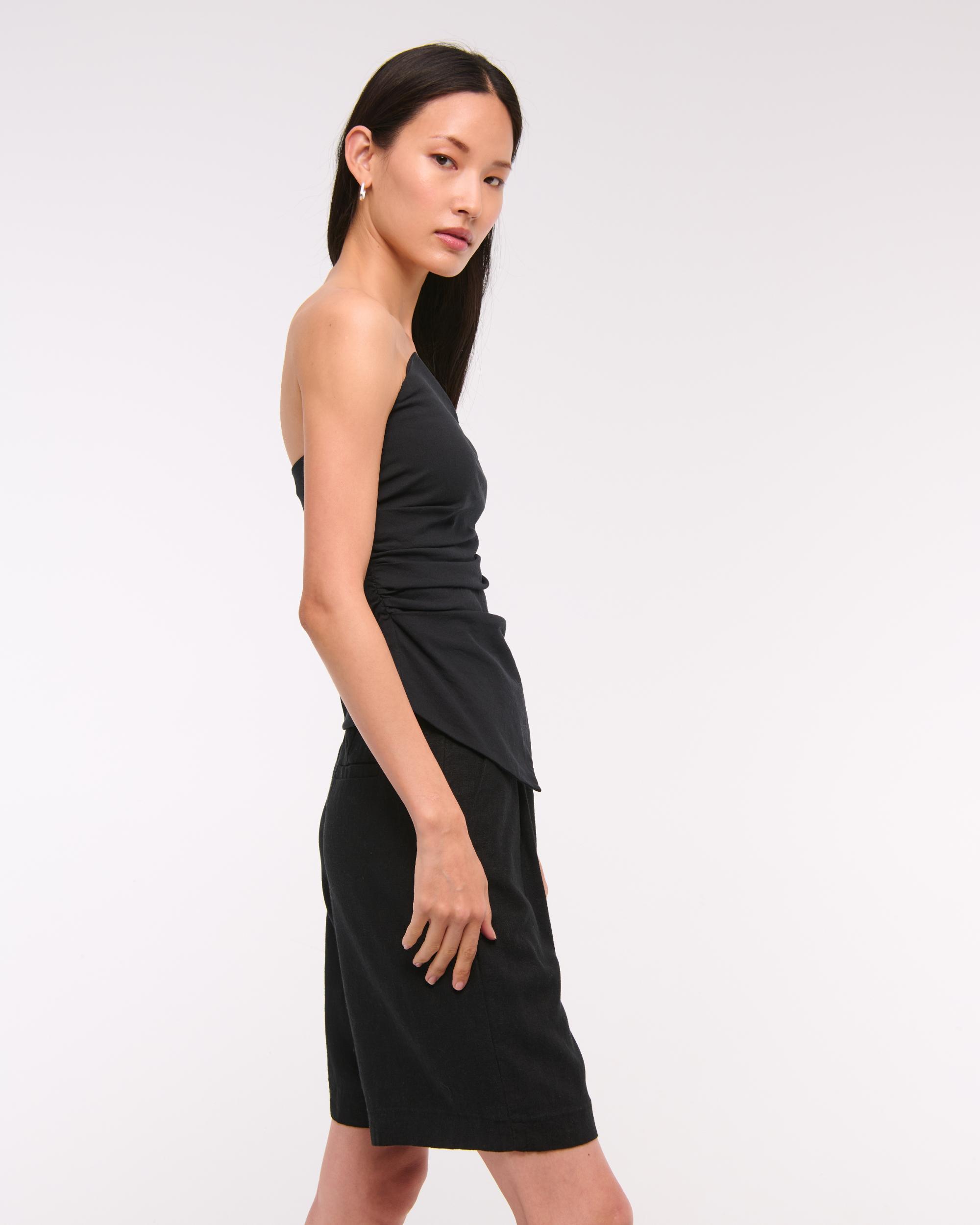 Asymmetrical Strapless Top Product Image