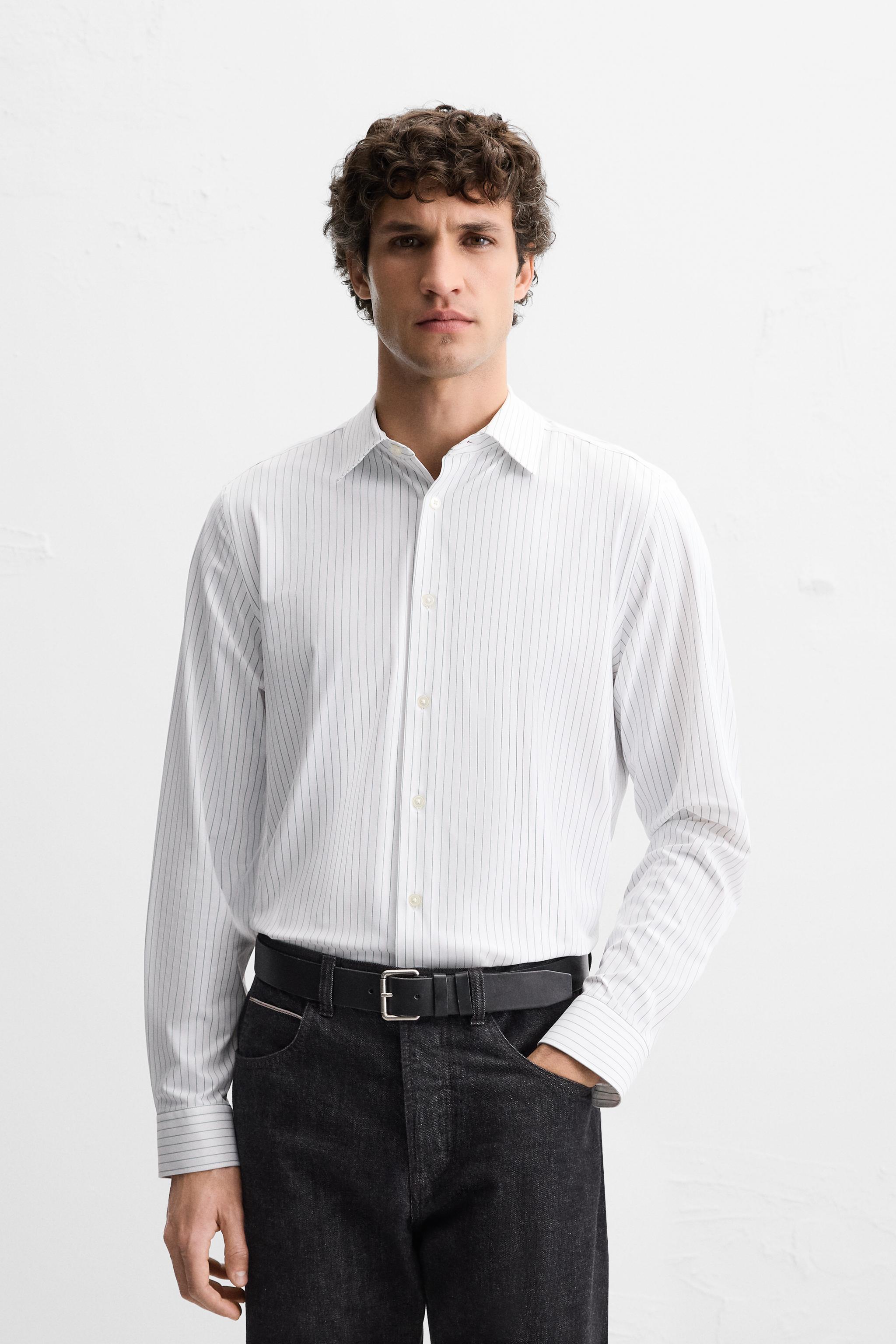 TEXTURED STRETCH SHIRT Product Image