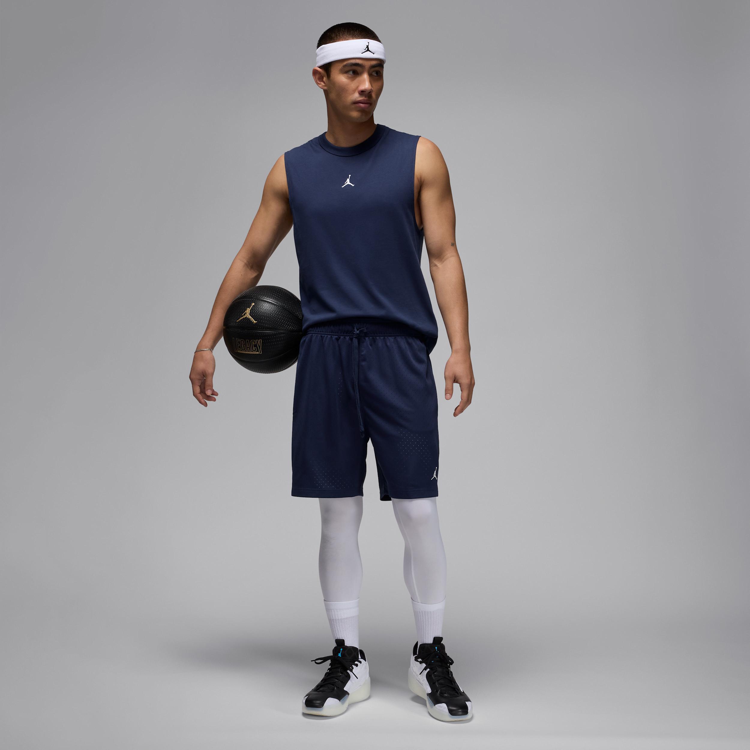 Mens Jordan Sport Dri-FIT Mesh Shorts | FN5816-410 Product Image