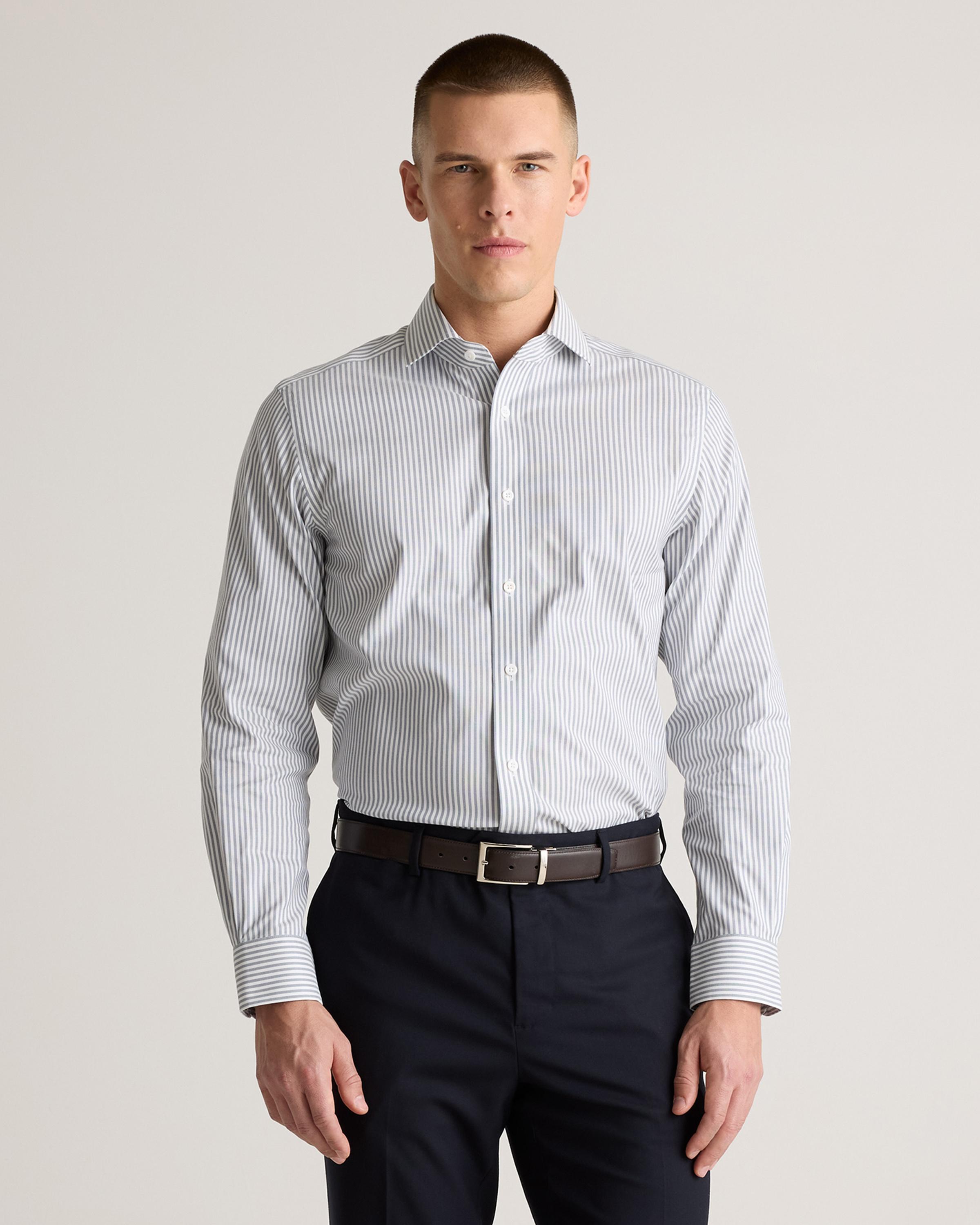 Men's Organic Cotton Stretch Royal Oxford Dress Shirt Product Image