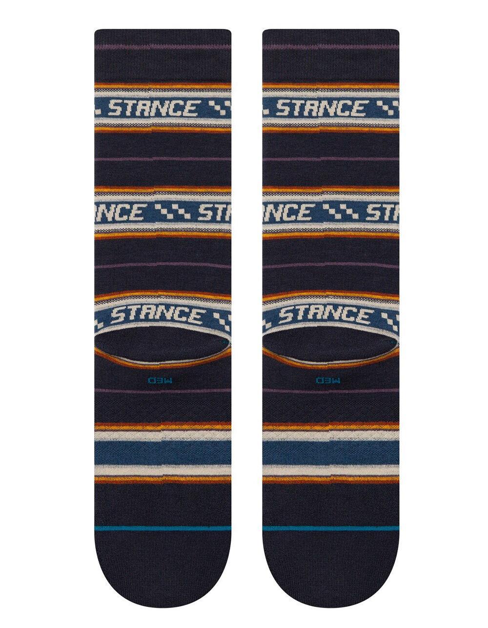 STANCE Flowrider Mens Crew Socks - NAVY COMBO Product Image