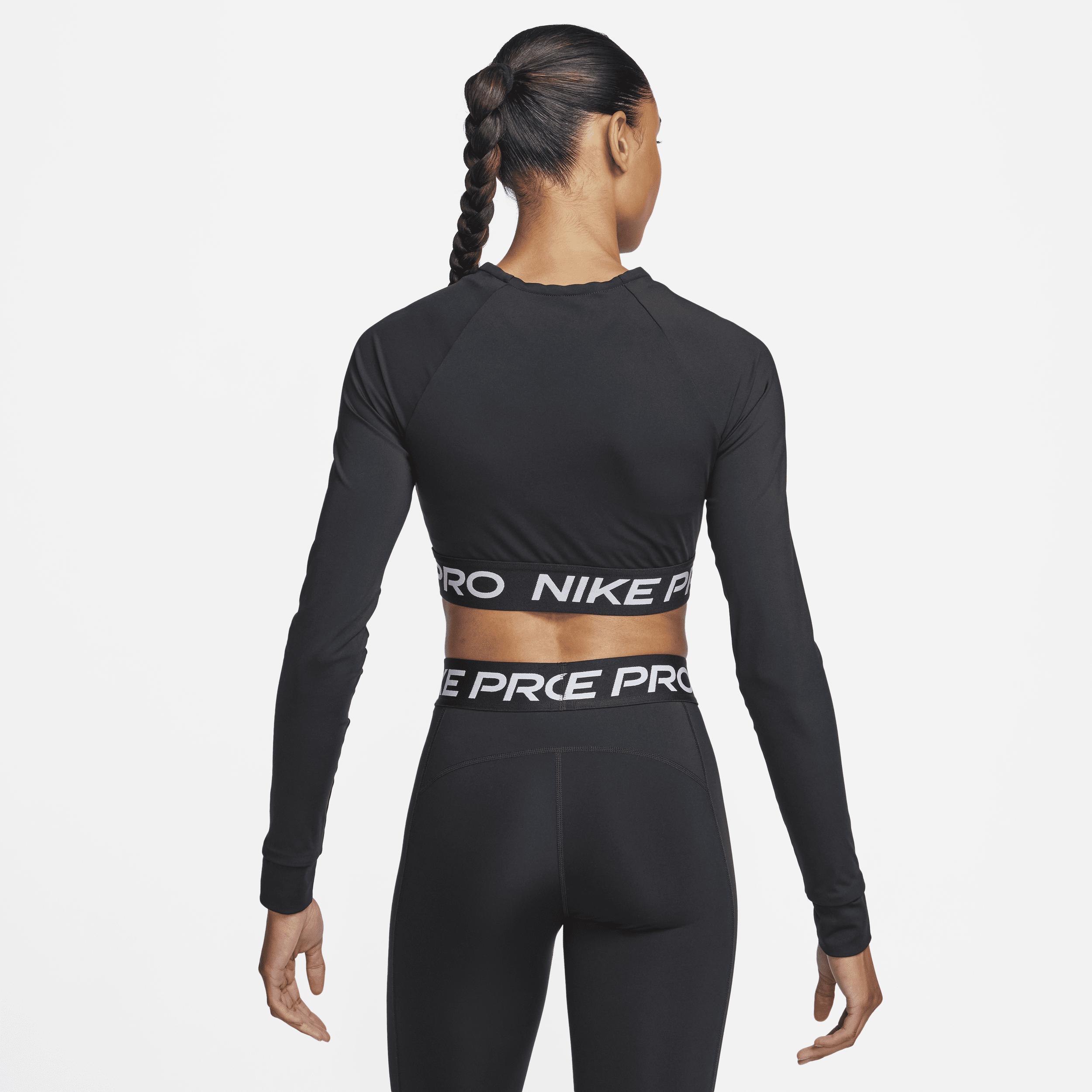 Nike Pro Women's Dri-FIT Cropped Long-Sleeve Top Product Image