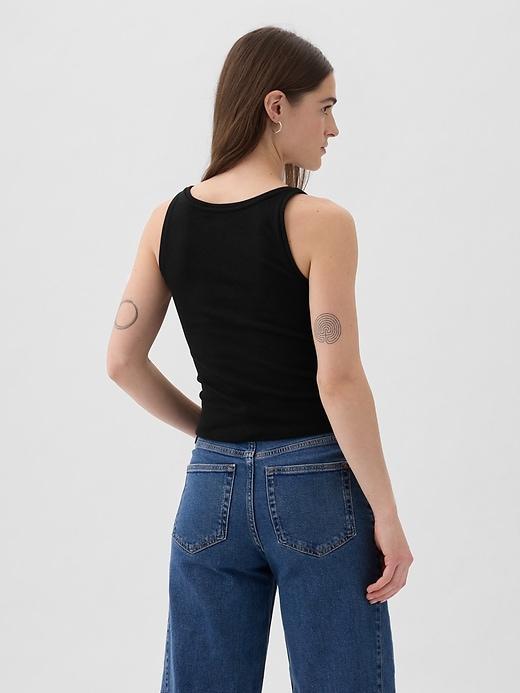 Modern Cropped Tank Top Product Image