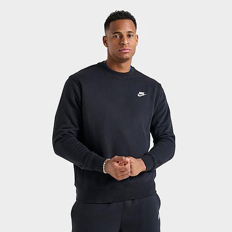 Nike Men's Club Crewneck Sweatshirt in Fir/White at Nordstrom, Size Xx-Large Product Image