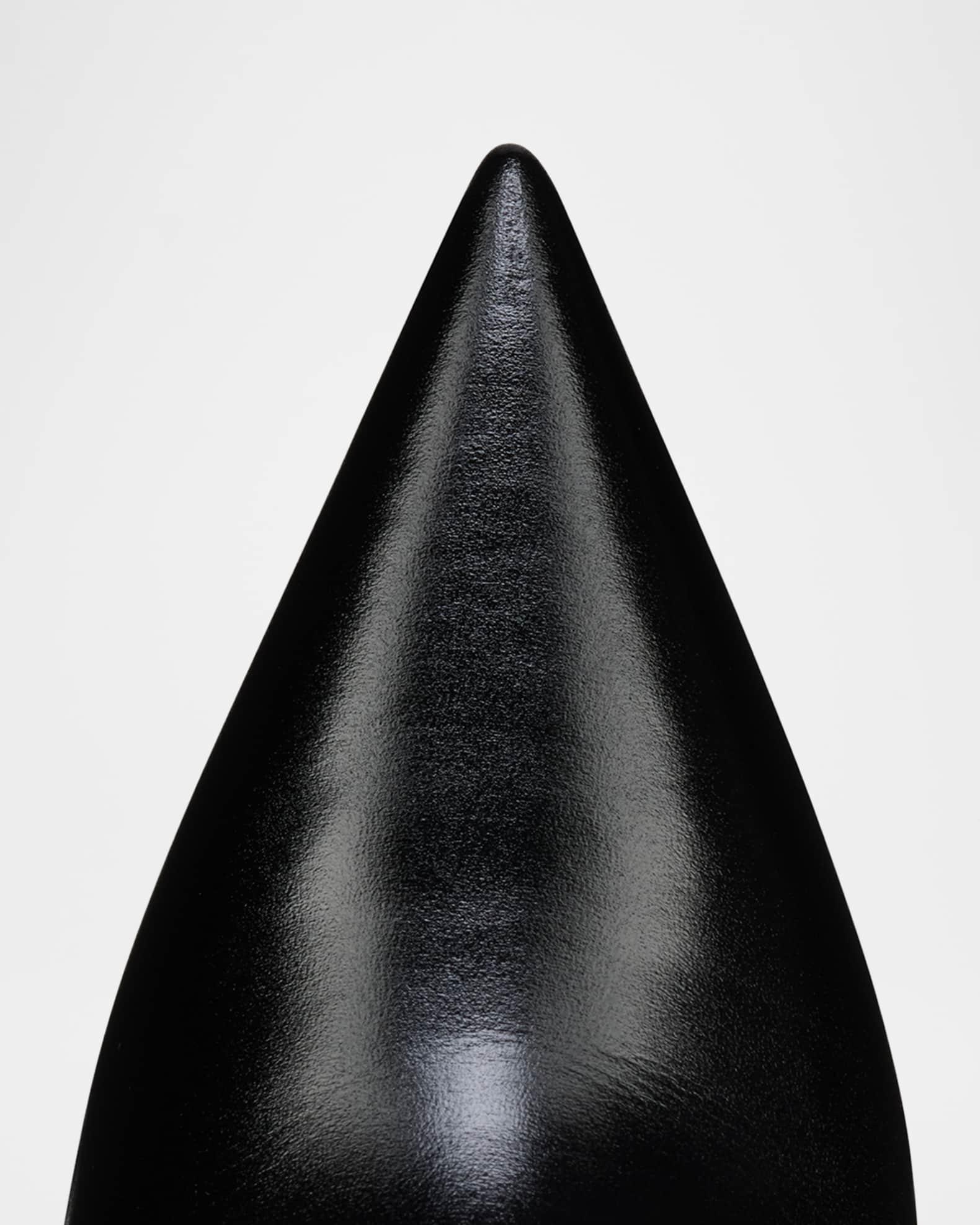 Miss Z Botta Leather Knee-High Red Sole Boots Product Image