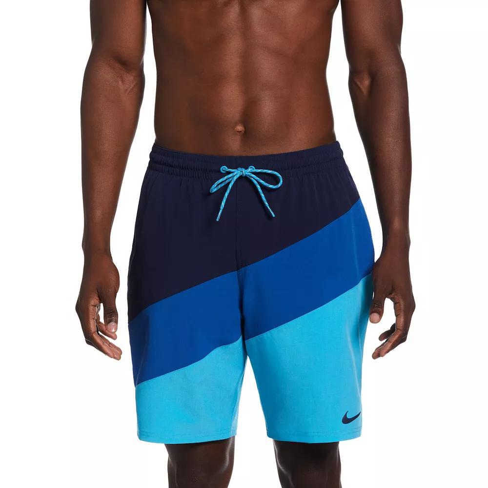 Men's Nike 9" Color Surge Swim Trunks, Size: XXL, Pink Spell Product Image