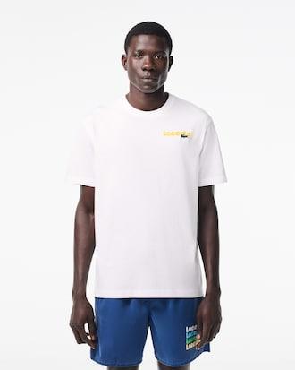 Men's Washed Effect Ombré Print T-Shirt Product Image