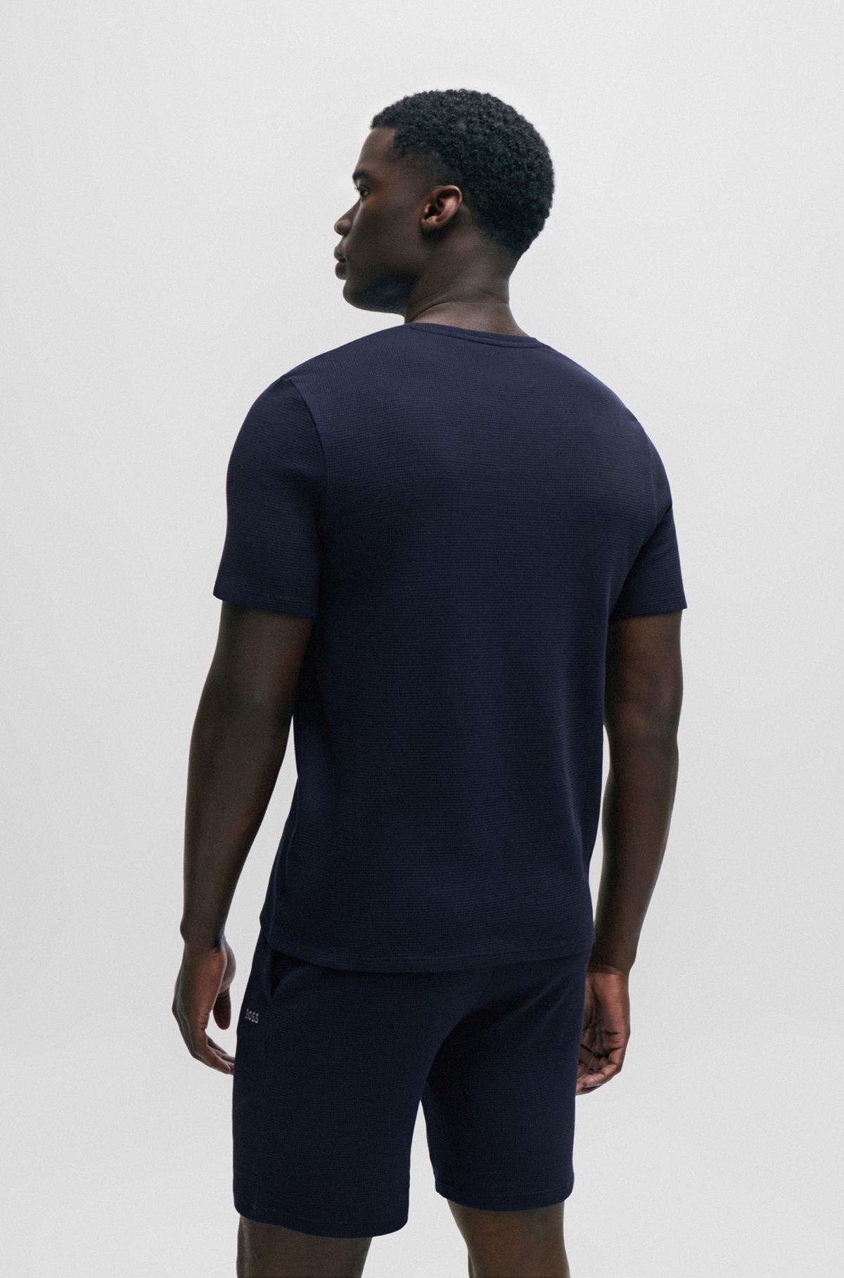 Pajama T-shirt with embroidered logo Product Image