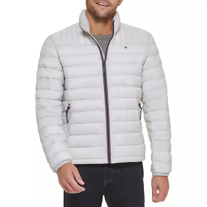 Men's Tommy Hilfiger Packable Puffer Jacket, Size: Small, Red Product Image