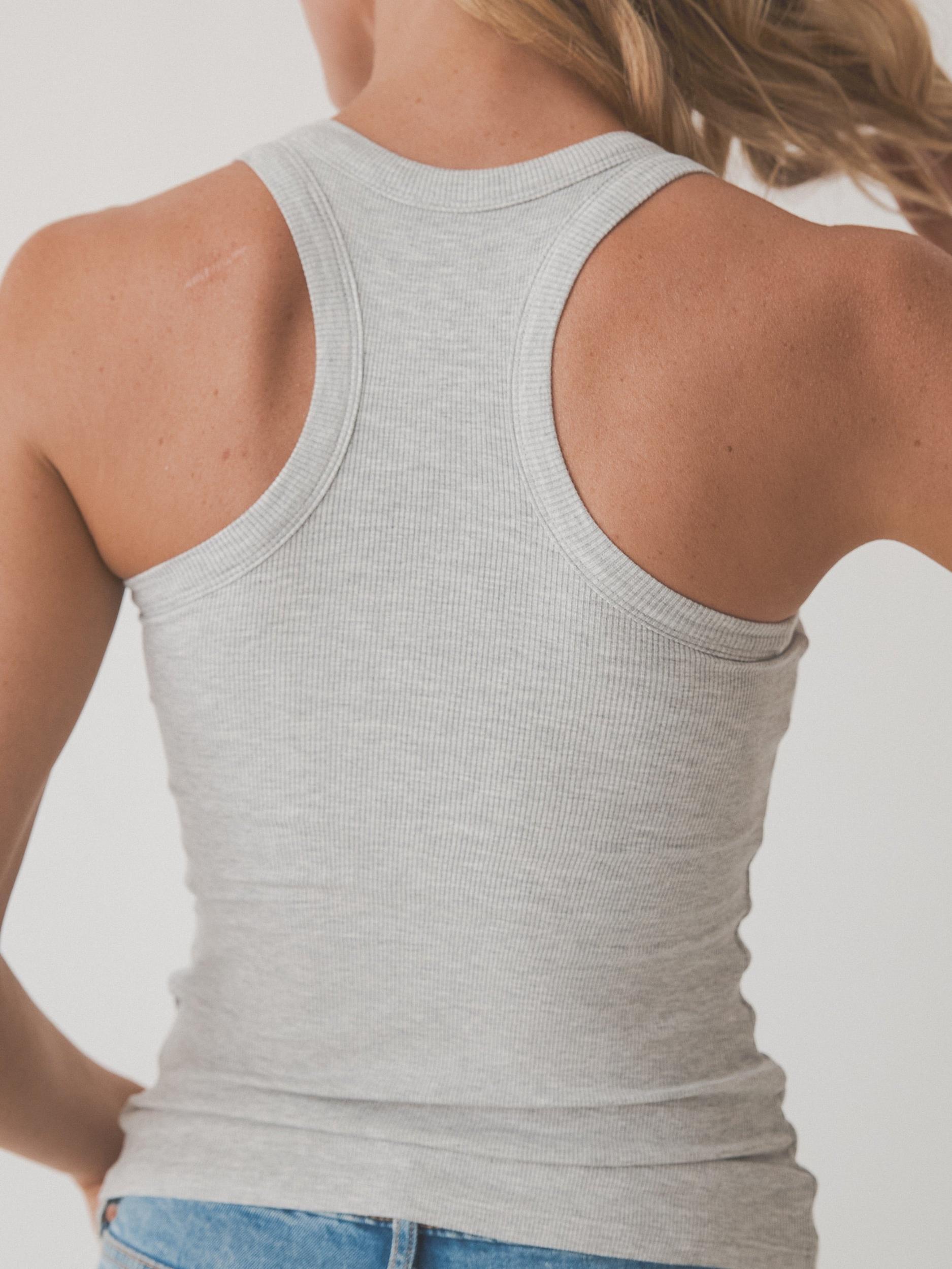 Ribbed Scoop Racerback Brami Product Image