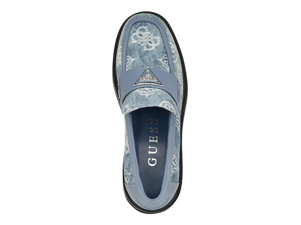 GUESS Shatha Denim) Women's Flat Shoes Product Image