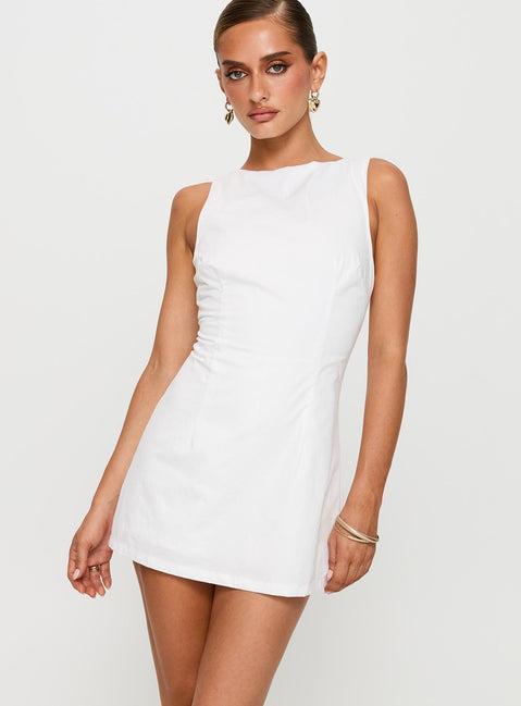 Yumiko Romper White Product Image