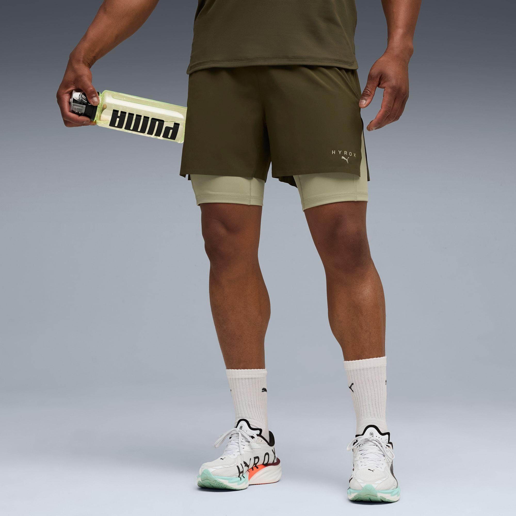 PUMA x HYROX 2in1 Training Shorts Men Product Image