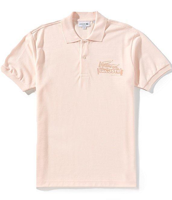 Lacoste Stamp Graphic Short Sleeve Polo Shirt Product Image