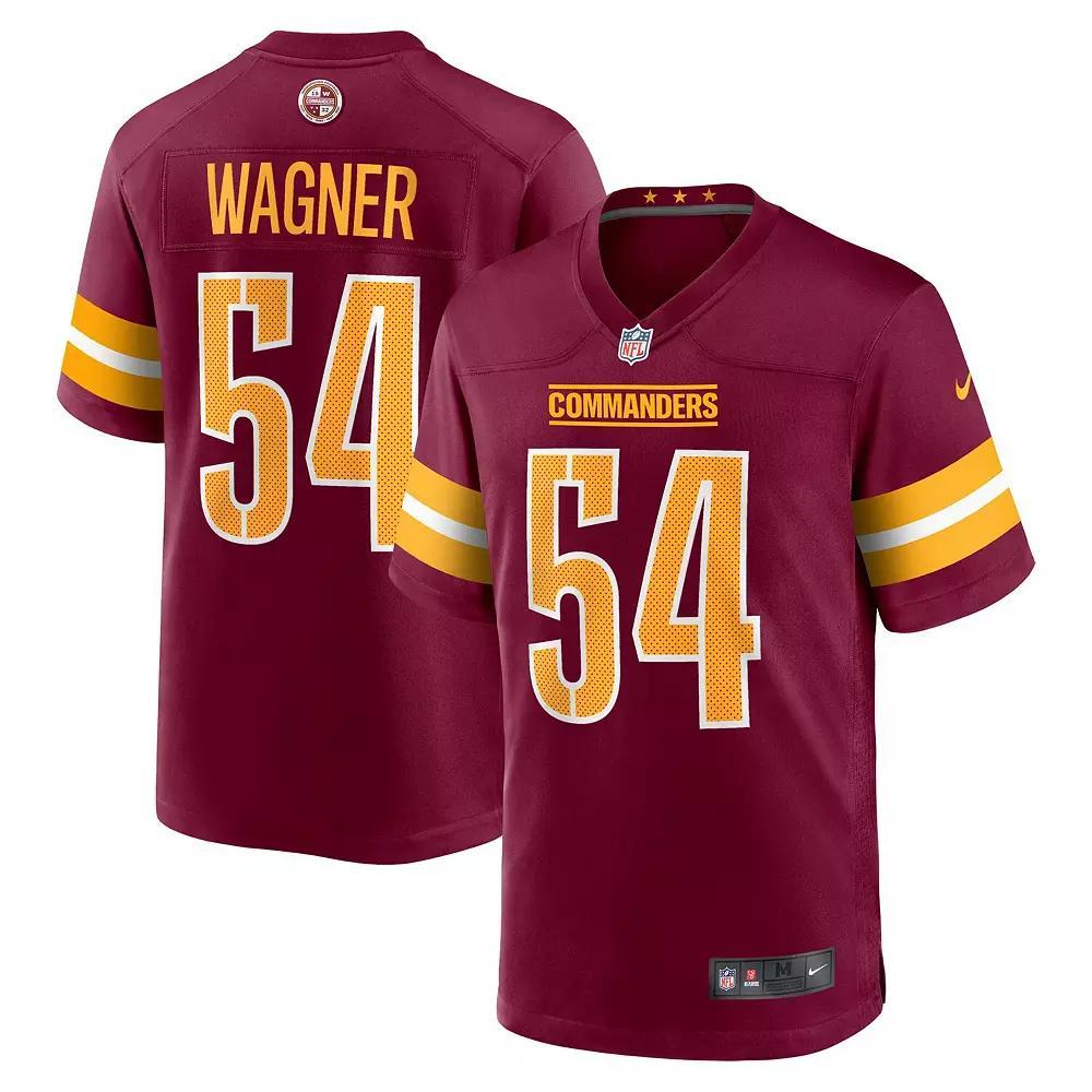 Mens Nike Bobby Wagner Burgundy Washington Commanders Game Player Jersey Product Image