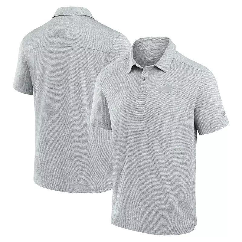 Mens Fanatics Gray Los Angeles Rams Front Office Tech Polo Shirt Product Image