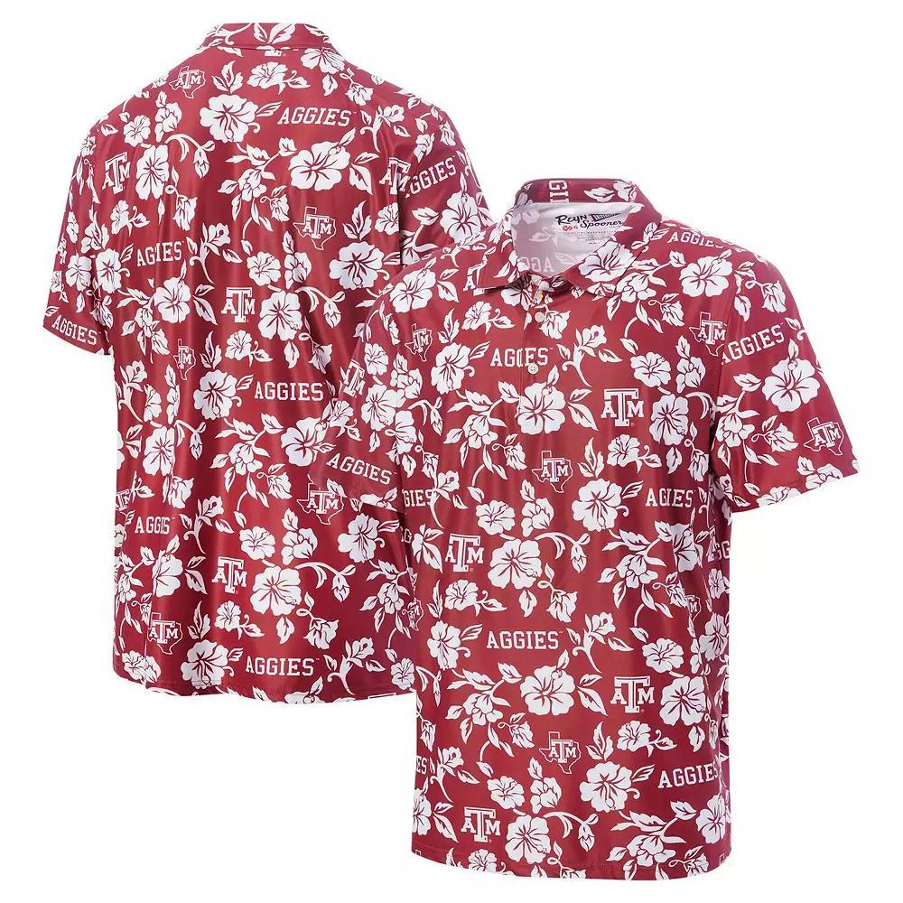 Men's Reyn Spooner Maroon Texas A&M Aggies Performance Polo, Size: Large, Red Product Image