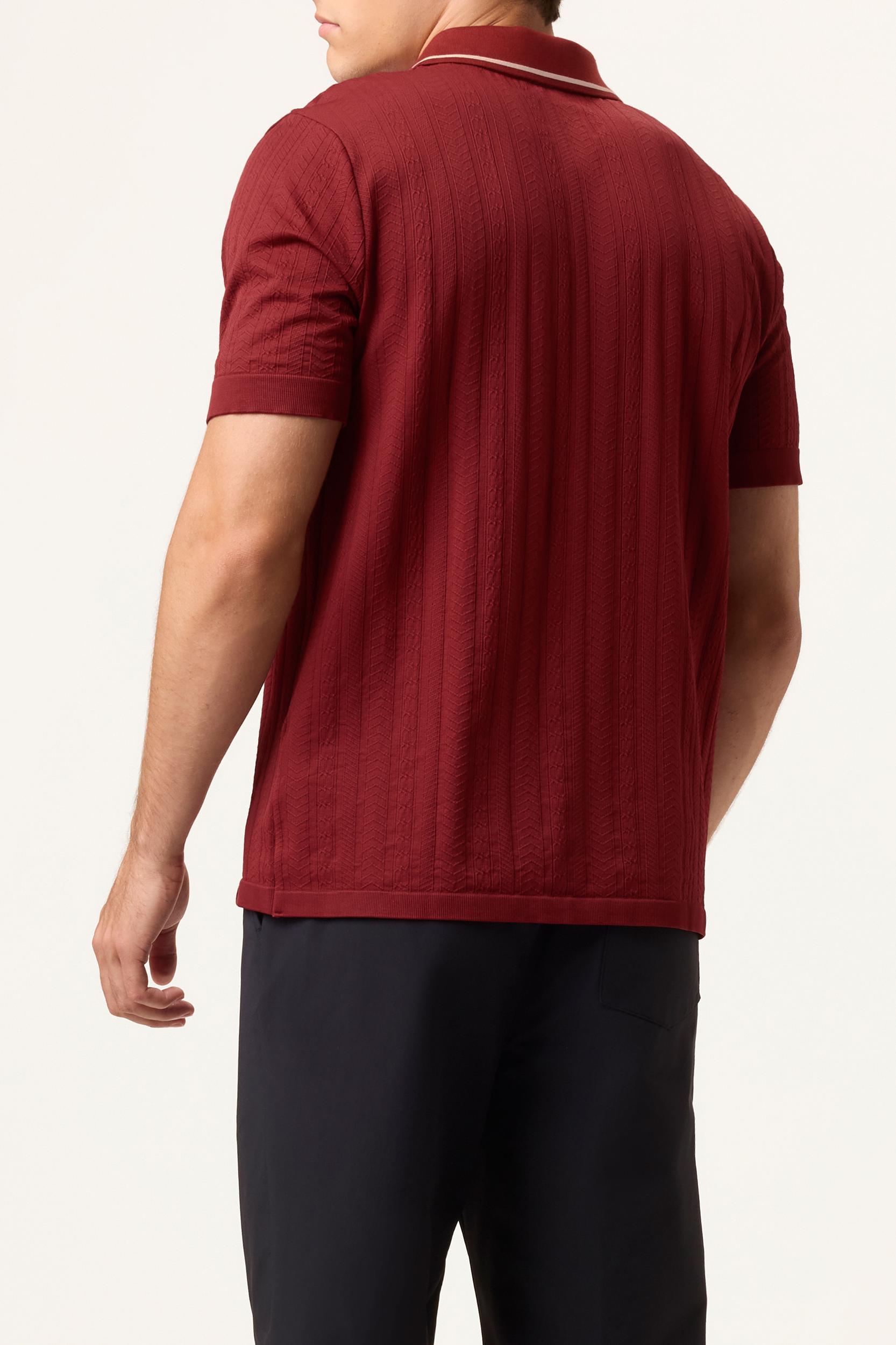 Challenger Cable Zip Polo Product Image