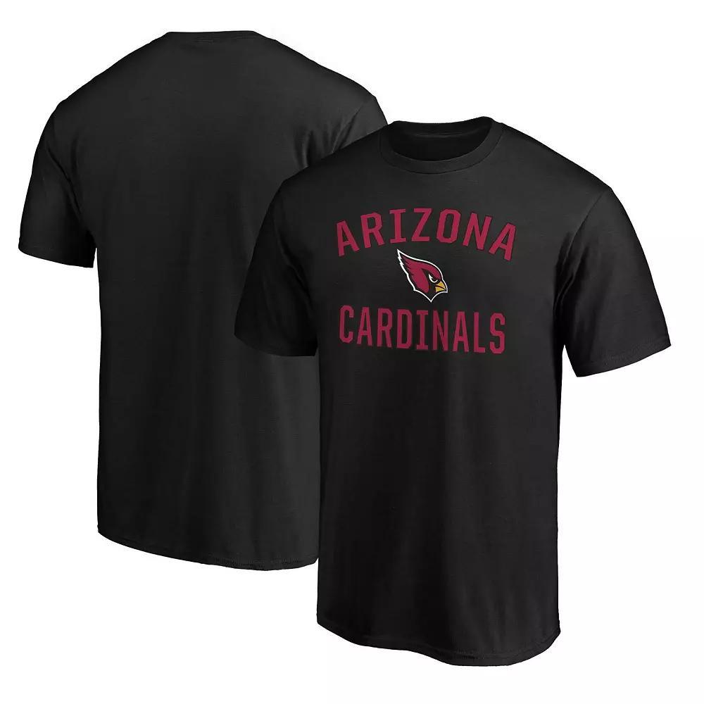 Men's Fanatics  Black Arizona Cardinals Victory Arch T-Shirt, Size: Medium Product Image