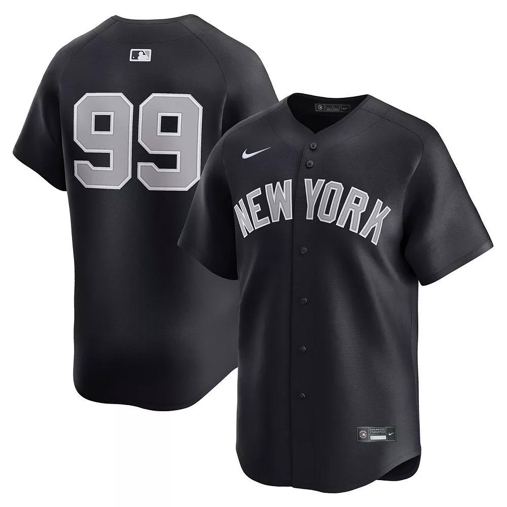 Men's Nike Aaron Judge Navy New York Yankees Alternate Limited Player Jersey, Size: Small, Blue Product Image