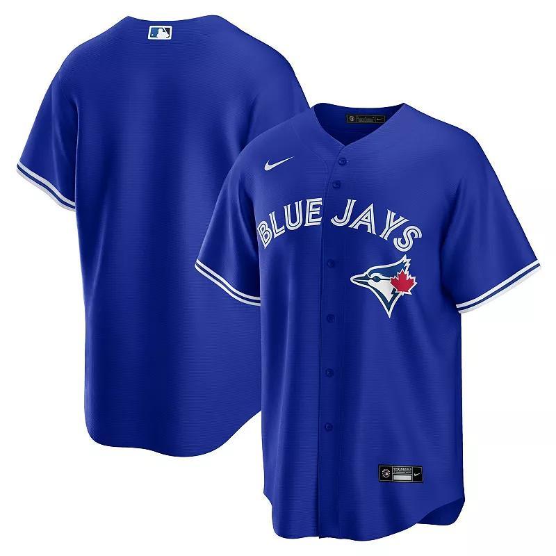 Mens Nike Royal Toronto Blue Jays Big & Tall Alternate Replica Team Jersey Product Image