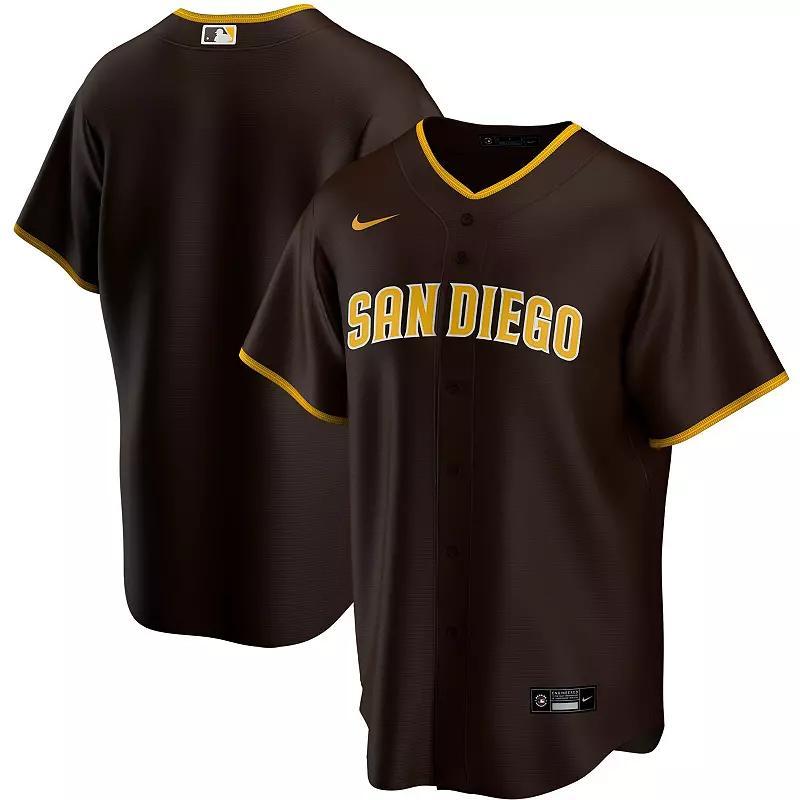 Nike Mens MLB San Diego Padres Replica Baseball Jersey Product Image