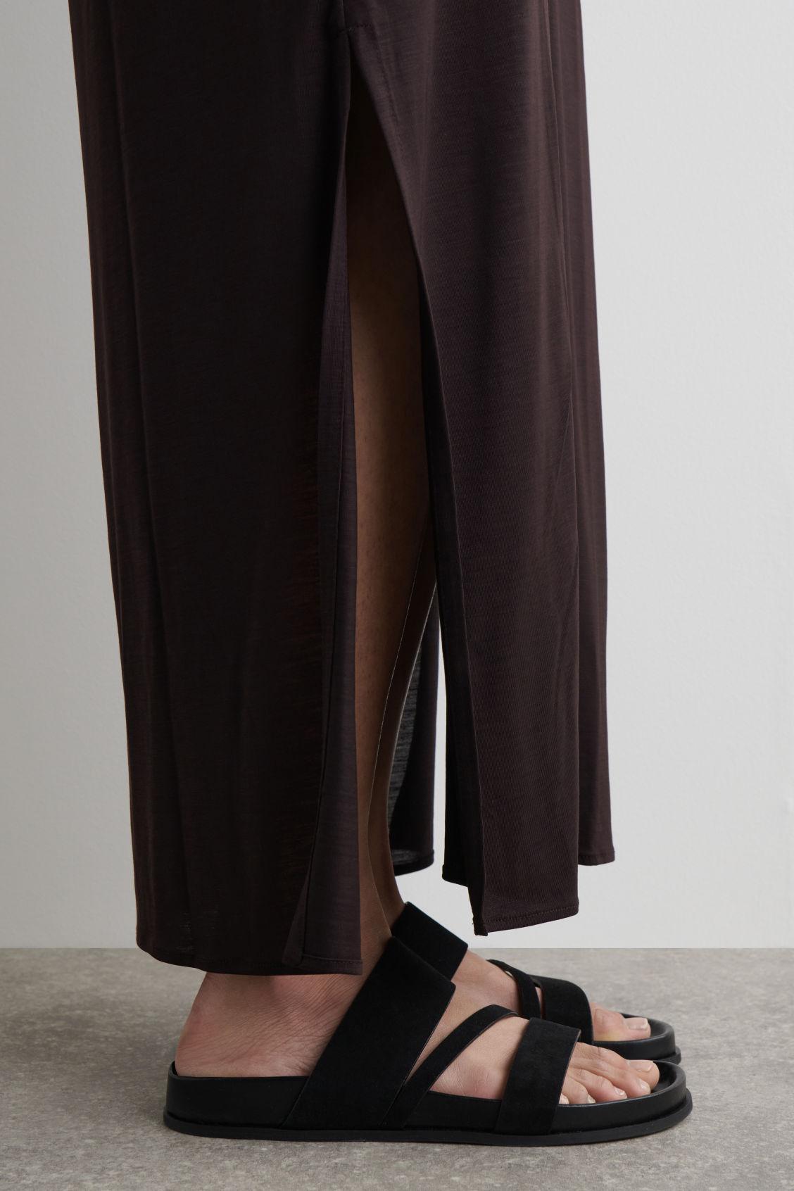 MULTI-STRAP SUEDE SANDALS Product Image